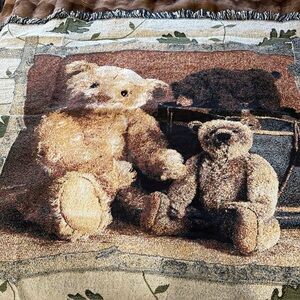 Goodwin Weavers 100% Cotton Tapestry Throw - Neutral Beige